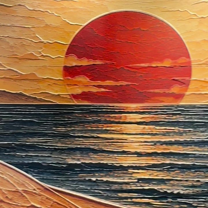 Detalle del relieve: Sol