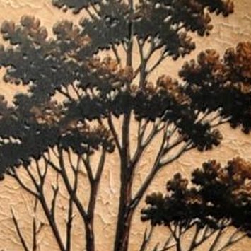 Detalle del relieve: Árbol